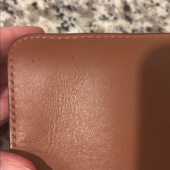 Authentic Coach Tan Leather Clutch Wallet - Pre Owned - Picture 9 of 9
